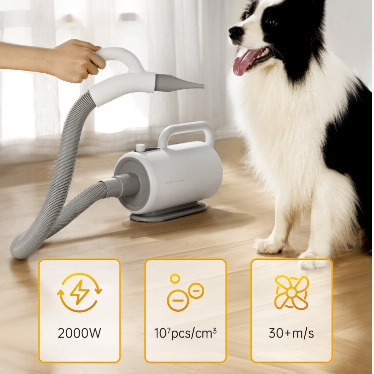 Alat Pengering Rambut Untuk Anjing Kucing - REDMI Smart Pet Blower - Vacuum Hewan peliharaan - Alat Pengering/Mengeringkan Bulu Anjing Kucing