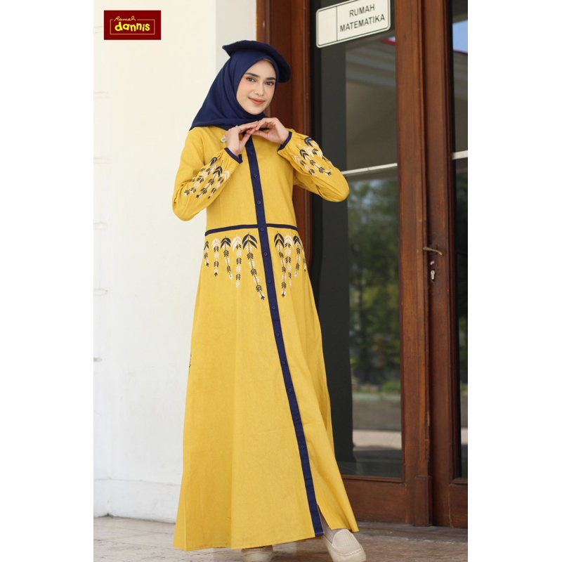 sale 30% / A230411 / katun / abaya dannis / baju lebaran / dannis diskon
