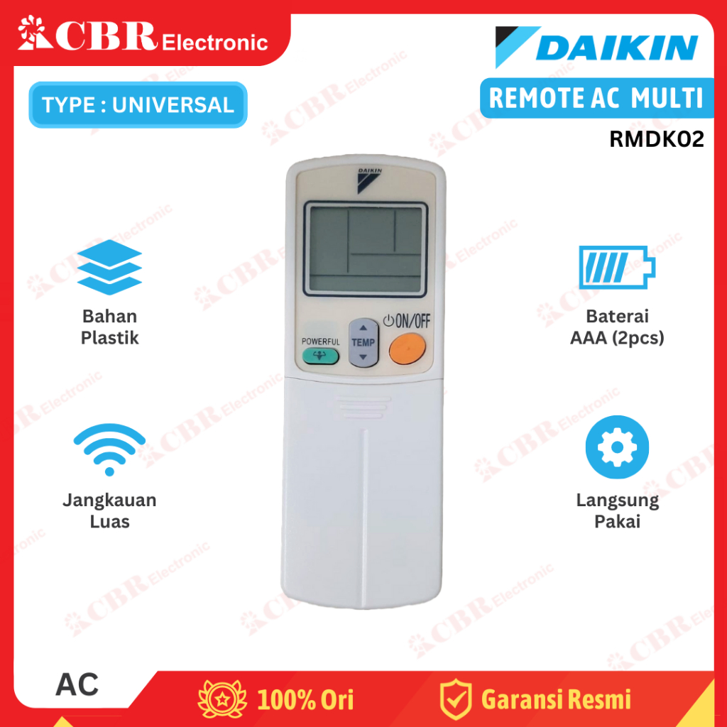 Remote AC DAIKIN RMDK02 (AC Multi Split)