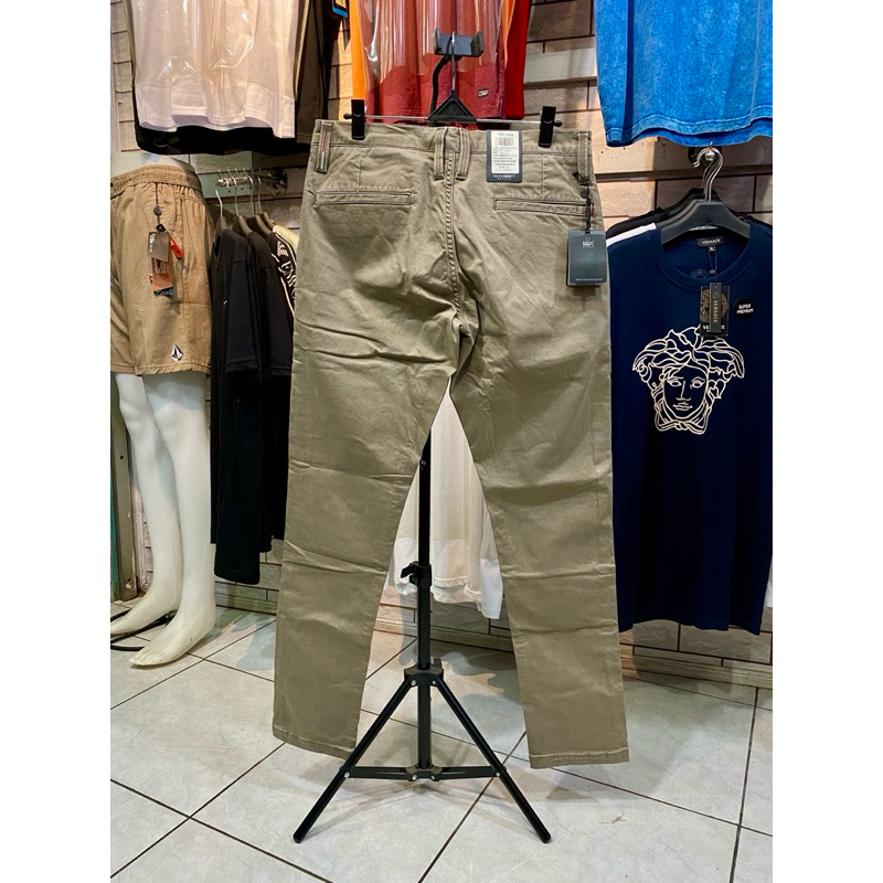 CELANA CHINO OXYGEN ART.708-7486 SLIM FIT STRETCH COKLAT