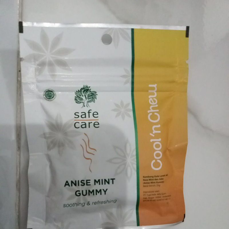 

Safe Care Gummy 25gr / Permen Minyak Kayu Putih