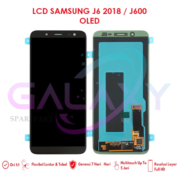 Grosir LCD SAMSUNG J6 2018 / J600 OLED - ORIGINAL (Garansi 1 Bulan)