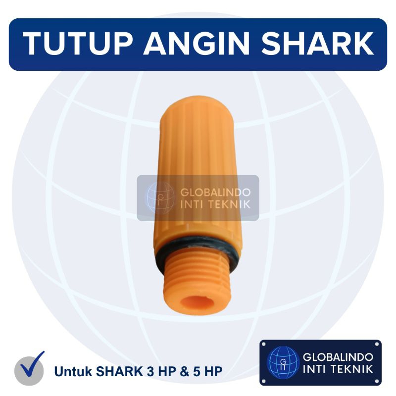 Tutup Angin Breathing Cover Kompresor Angin SHARK 3 HP & 5 HP