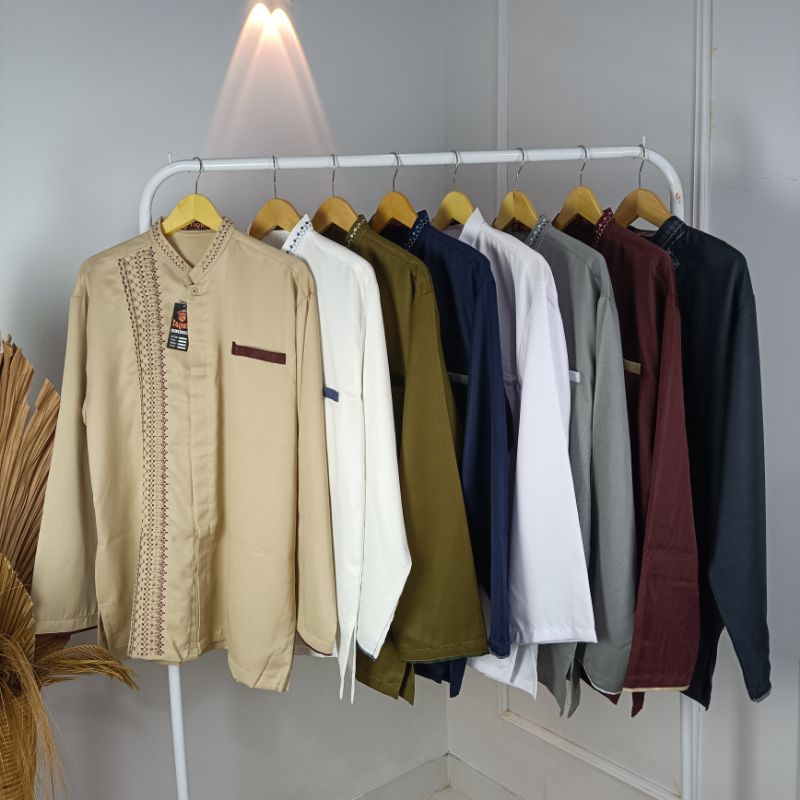 Baju Koko Jumbo Terbaru/ Koko Jumbo Lengan Panjang & Pendek