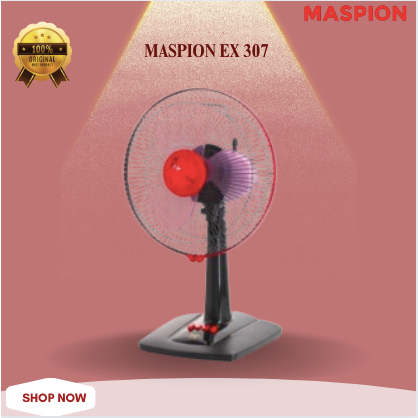 MASPION KIPAS ANGIN EX 307 KIPAS ANGIN MEJA/EX307/EX-307/EX 307/MASPION KIPAS ANGIN 12INCH MURAH
