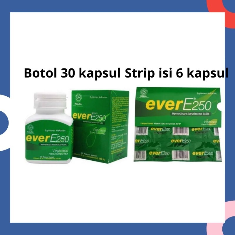 Ever E 250 iu suplemen kulit & promil