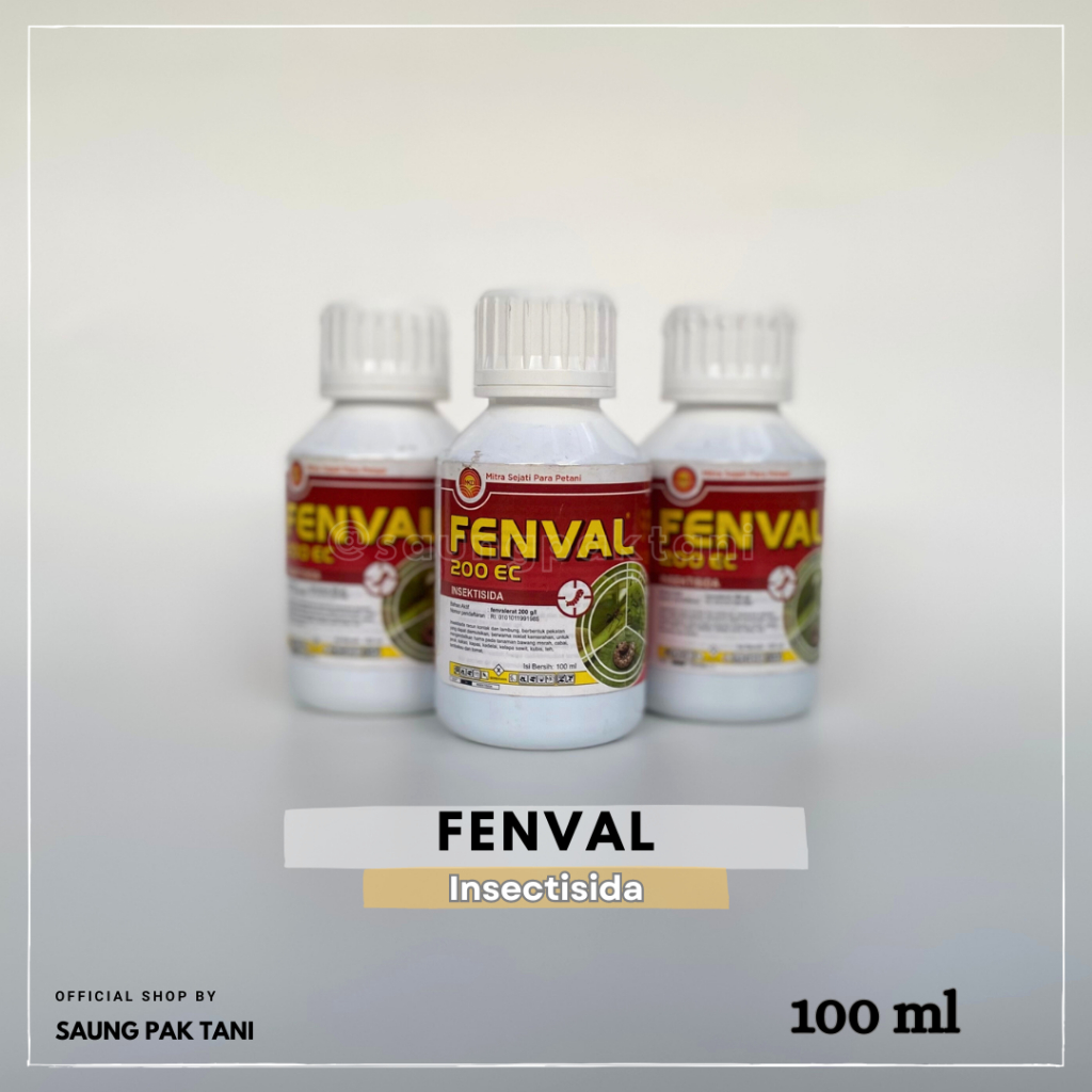 FENVAL 200EC (Fenvalerat 200ec) Insektisida - 100 ML