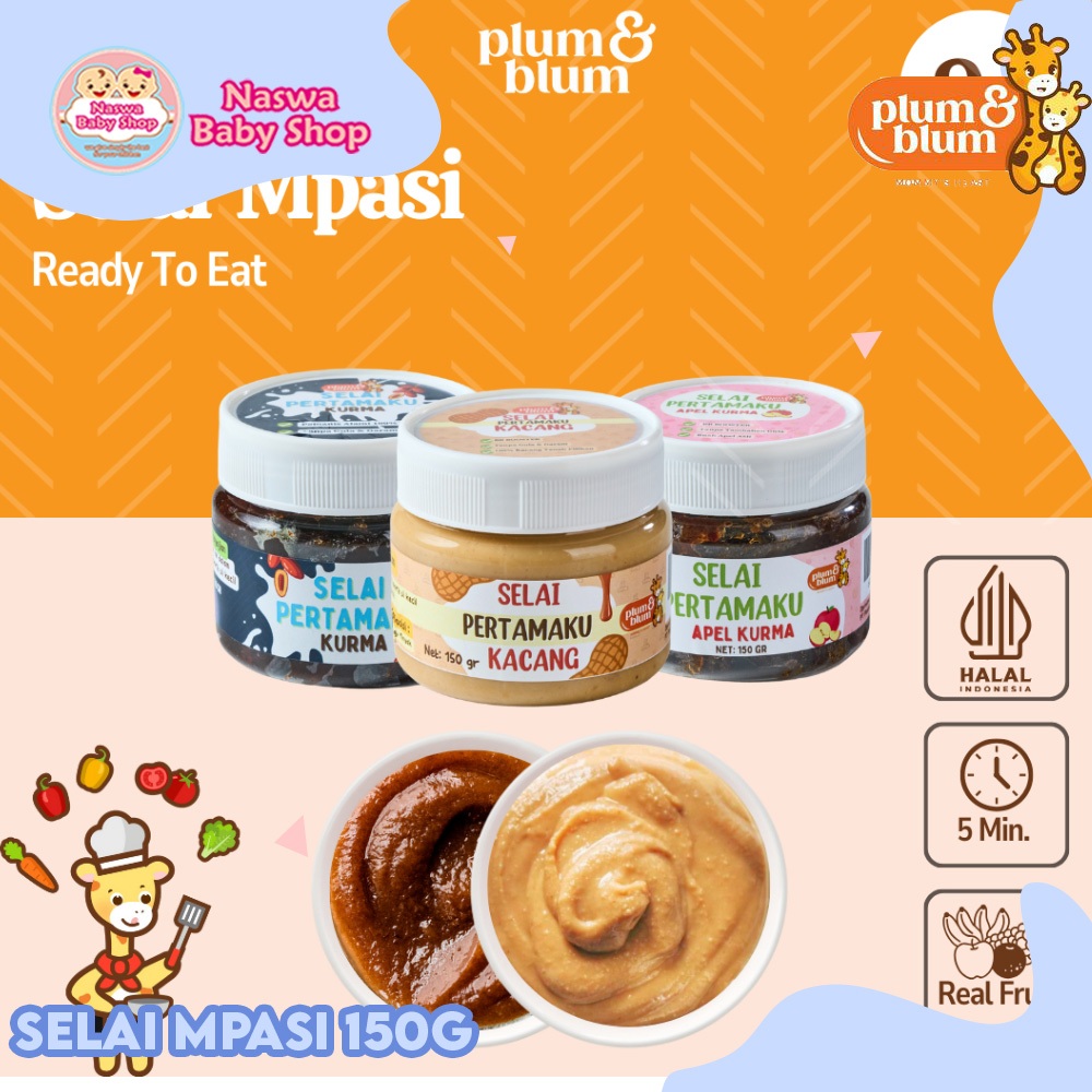 

Plum & Blum Selai MPASI Pemanis Alami 150g