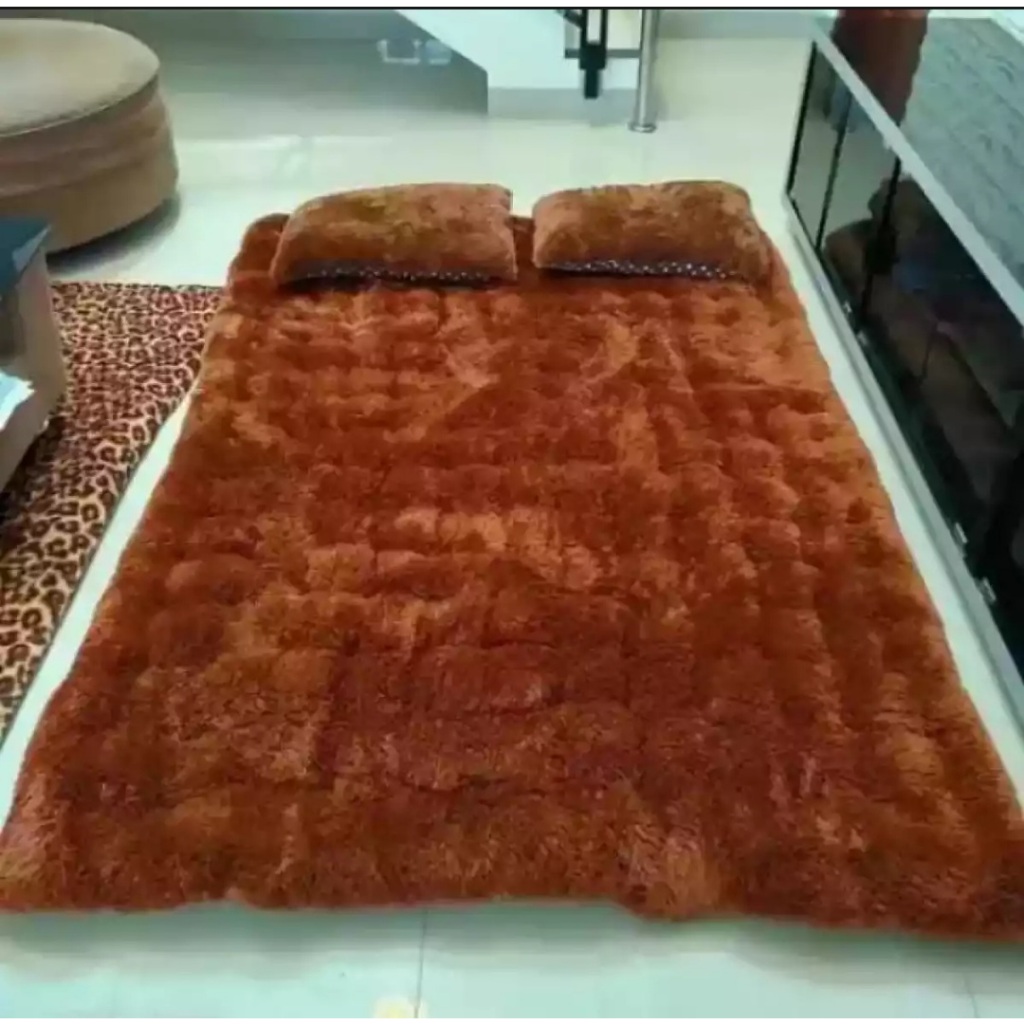 Kasur lantai gender rasfur sudah+bantal 2 TERMURAH Kasur gender viral ukuran 180x140 tebal
