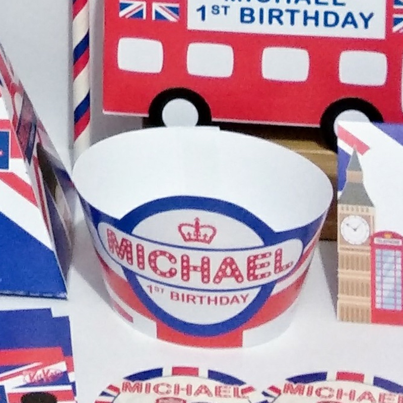 Custom Cupcake Wrapper / Cupcake Wrapper Custom / Pembungkus Cupcake