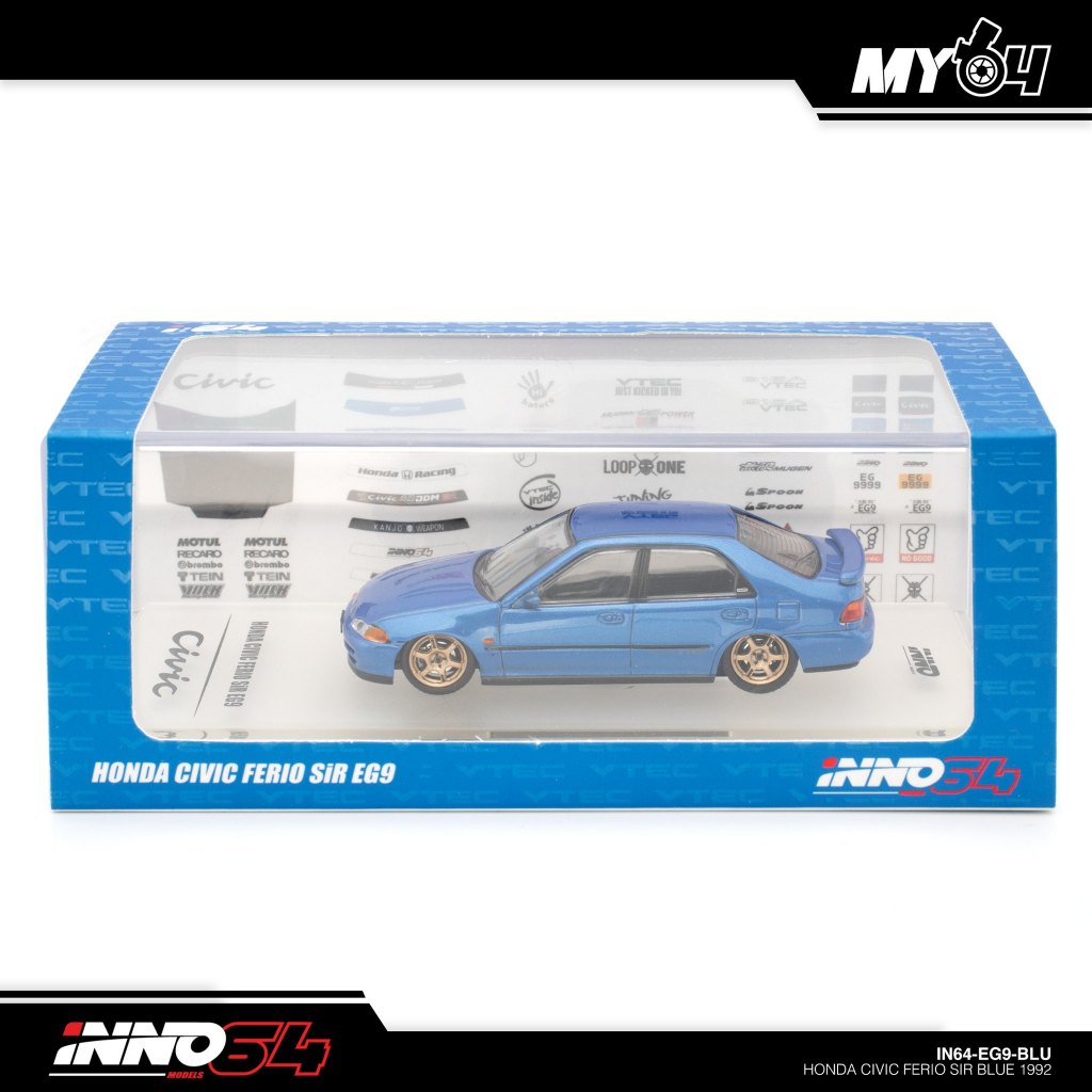 INNO64 HONDA CIVIC FERIO SiR EG9 Blue