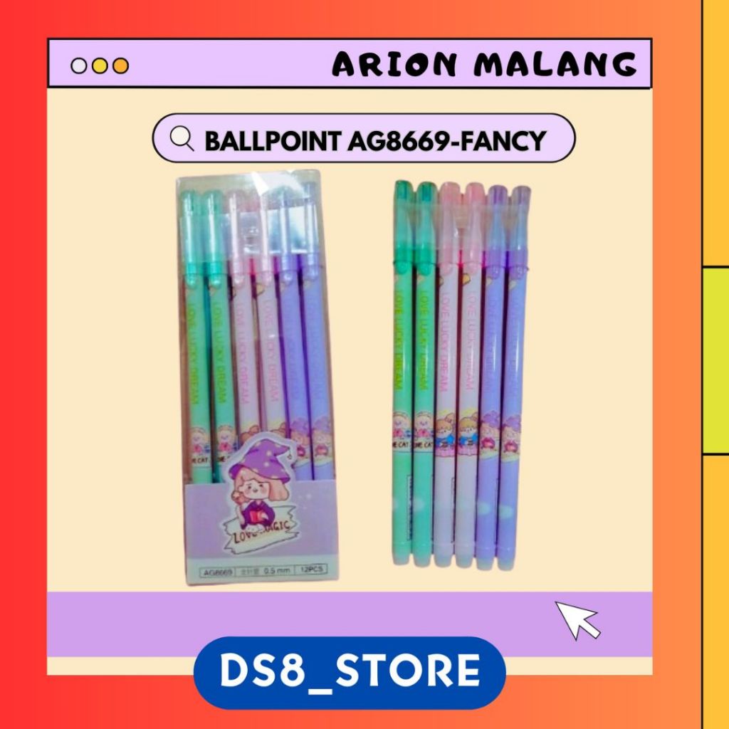 

Pulpen Fancy Diudiu & Daidai 0.5mm [AG8669] FANCY