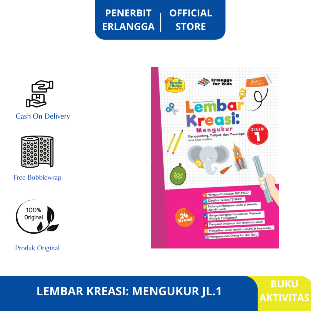 

[Erlangga Official] LEMBAR KREASI: MENGUKUR JILID.1