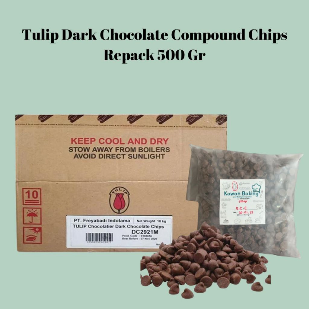 

COLATTA CHOCO CHIPS 500 GR COKLAT CHIP COLLATA MUDAH MELELEH