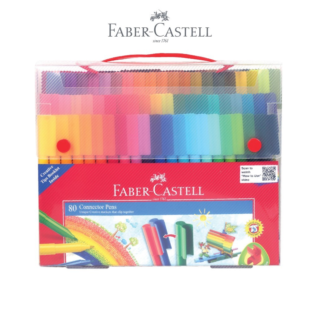 

CONNECTOR PENS / MARKER / SPIDOL WARNA FABER CASTELL 80