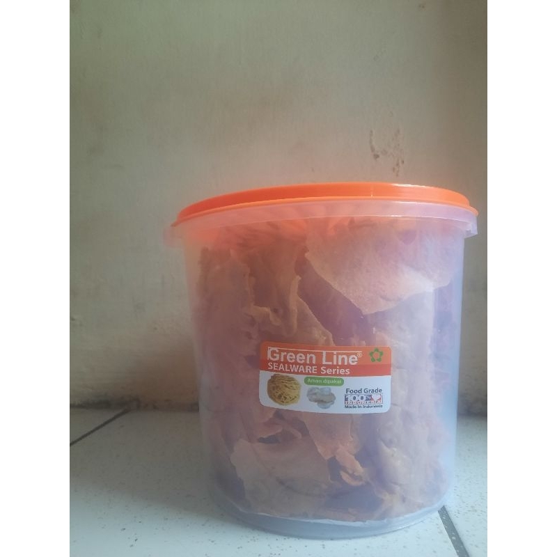 

peyek udang rebon toples 5liter&10liter renyah,kriuk