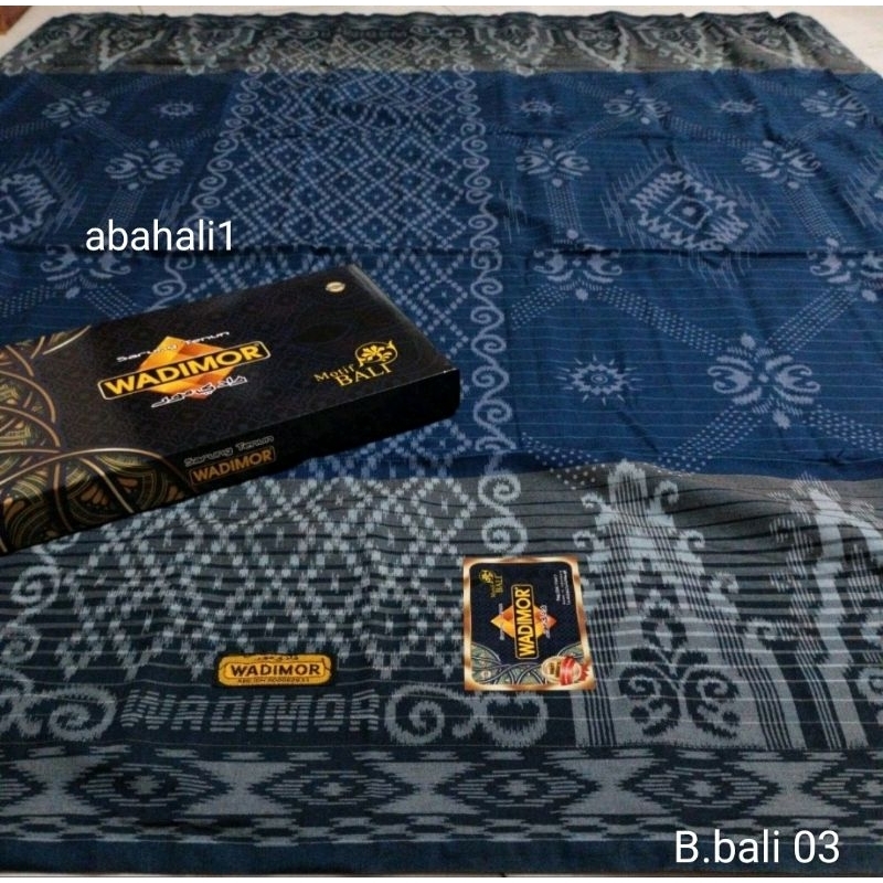 Sarung Wadimor Bali Sarung Tenun Wadimor motif Balimoon Original Wadimor