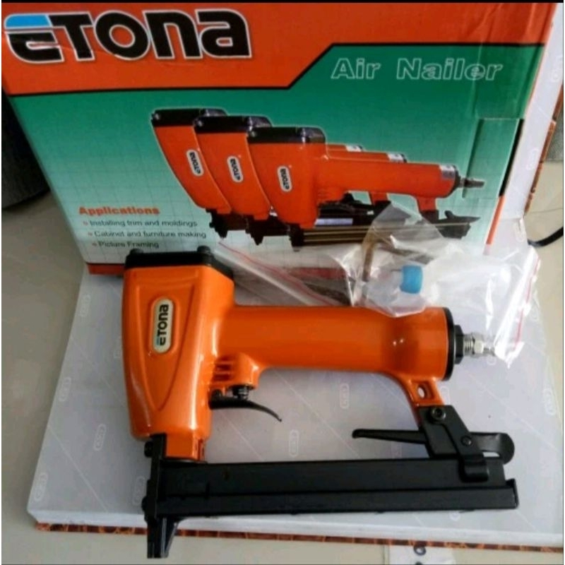 

mesin staples Angin kompresor - Etona Air Nailer Gun 1022J Air staples