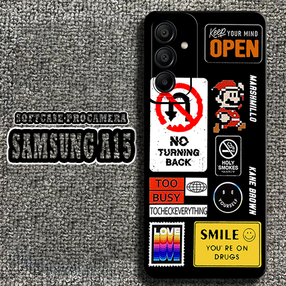 Softcase Pro Camera Samsung A15  [BSB013] Tumb - HP Samsung A15 - kesing HP Samsung A15 - Case HP Sa