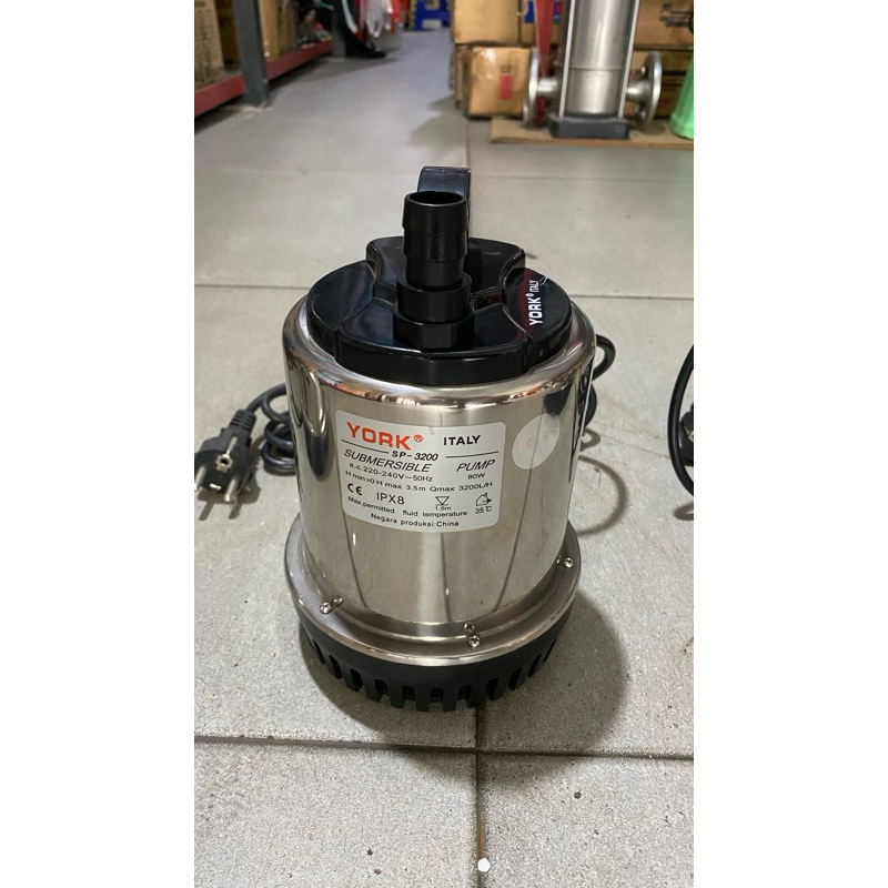 Pompa Kolam York SP 3200 Stainless