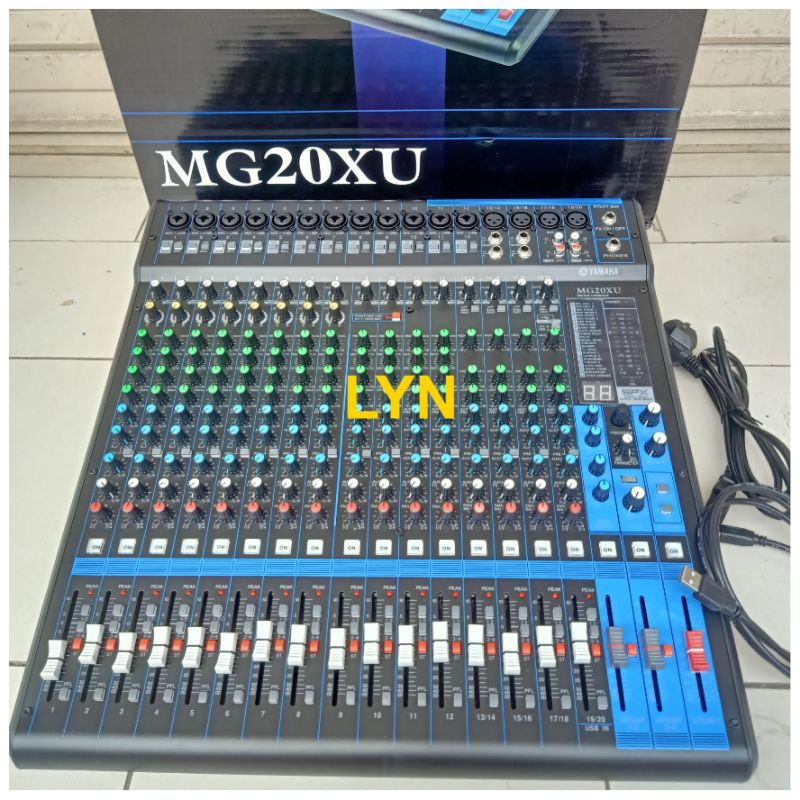 MIXER YAMAHA MG20XU MIXER 20 CHANNEL MG 20 XU BARANG IMPOR