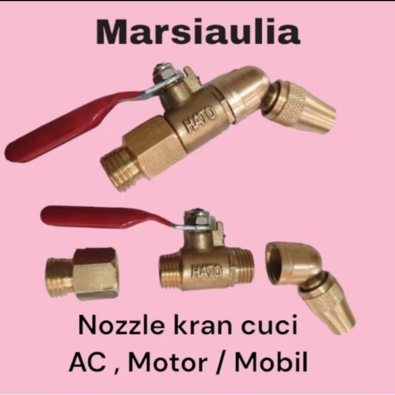 Nozzle kran stim cuci AC , Motor / Mobil nozle