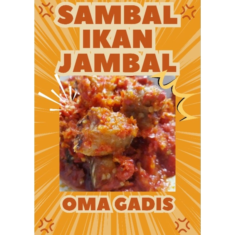 

Sambal Ikan Asin Jambal Oma Gadis 150gr