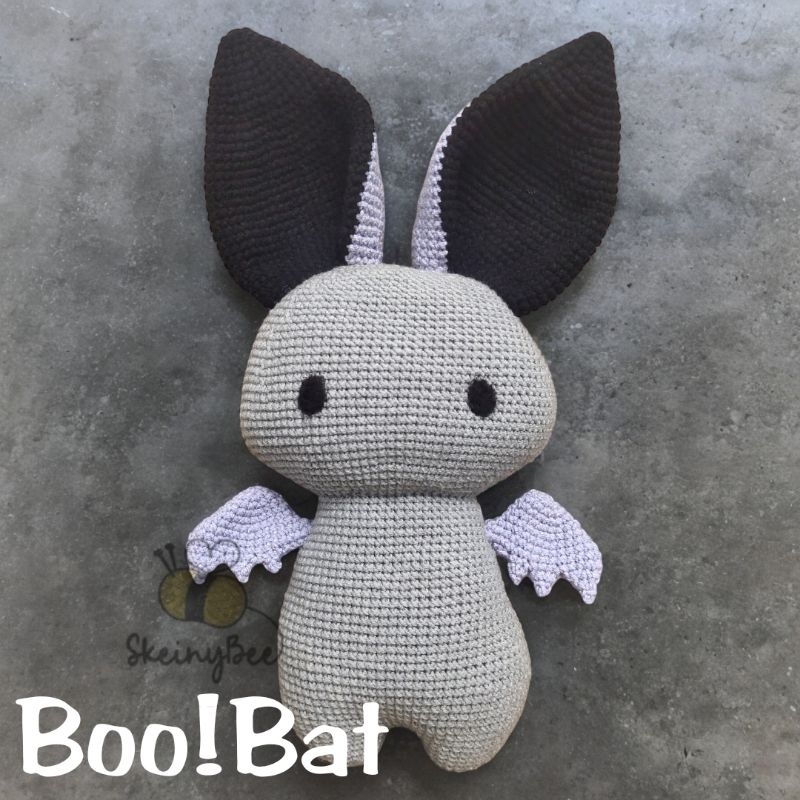 Boneka Rajut Crochet Handmade Kelelawar Bat