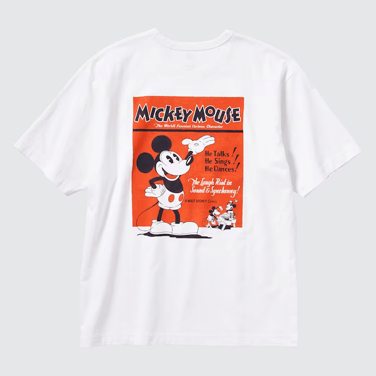 Disney Mickey Orange | T-Shirt Unisex