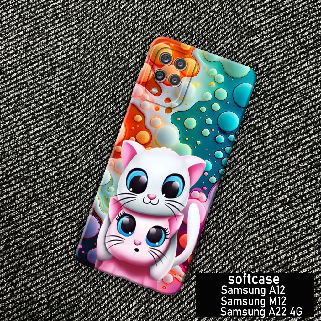 Case HP Samsung A12 - Casing Samsung M12 - Samsung A22 4G - Casing Hp - Softcase Hp - Softcase - Cas