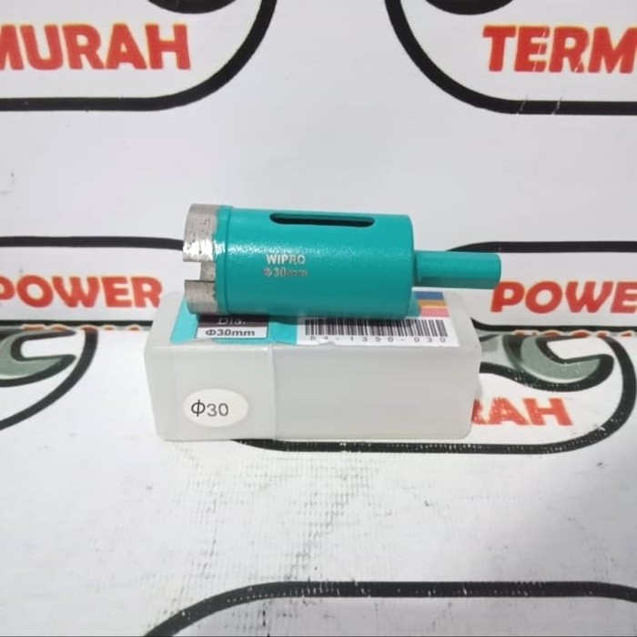 

Mata Bor Granit 30 mm WIPRO Diamond Core Drill 30mm Batu Marmer Beton