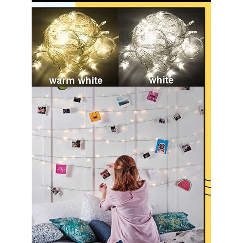 Lampu led tumblr 50 led panjang 10 meter