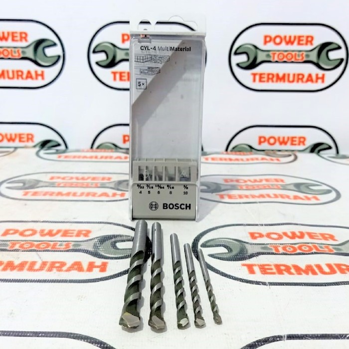 

Mata Bor Set Bosch 5 pcs Multi Murpose CYL-4 Multi Materail 5pcs Beton