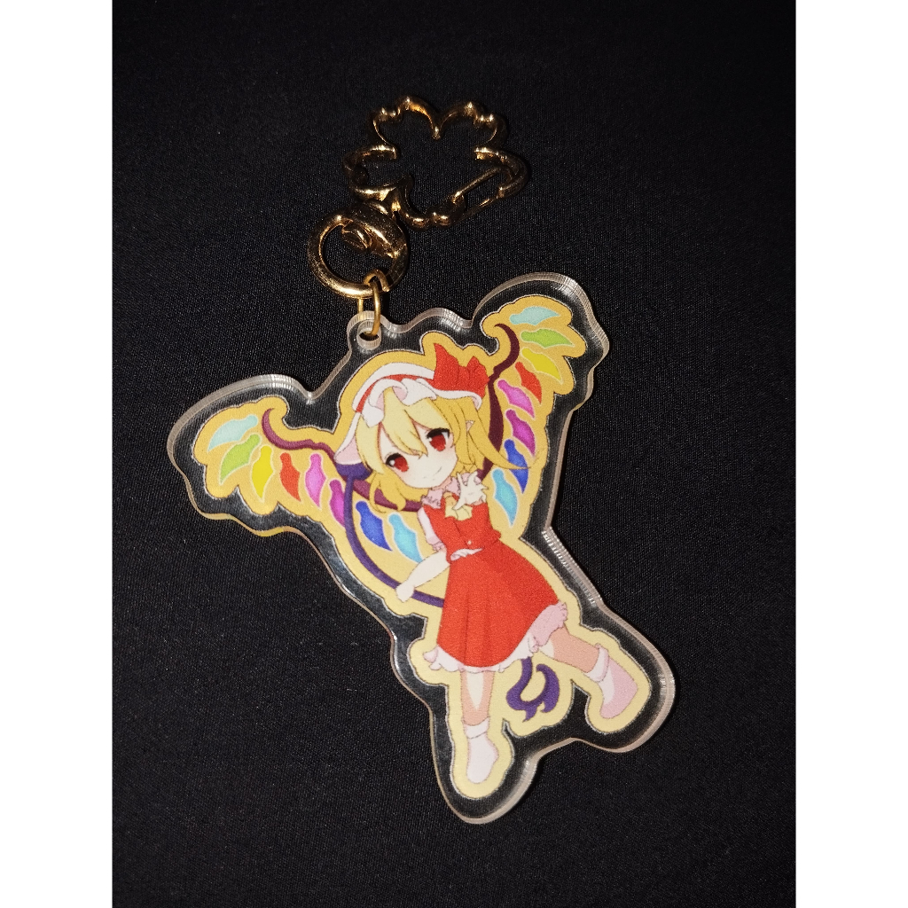 Ganci Anime Touhou Project Flandre Scarlet dan Patchouli Knowledge