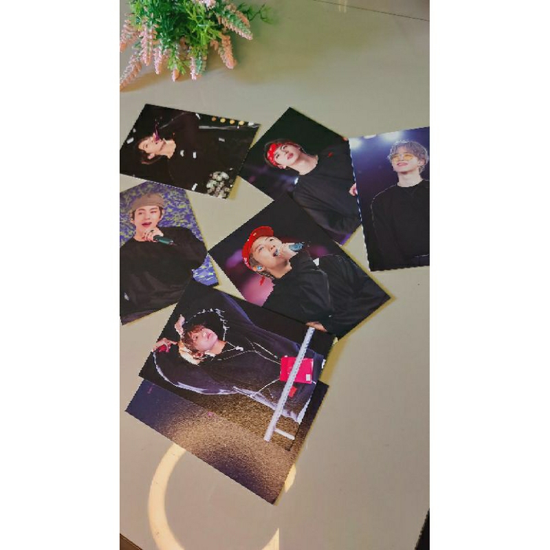 [READY INA] PHOTOCARD BTS WORLD TOUR LOVE YOUR SELF SHARING ( RM JIN JHOPE JIMIN JUNGKOOK TAEHYUNG L