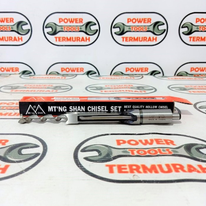 

MT NG Shan Chisel Set 1/2" Mata Bor Bobok Pahat Kayu 1/2 inch Mingshan