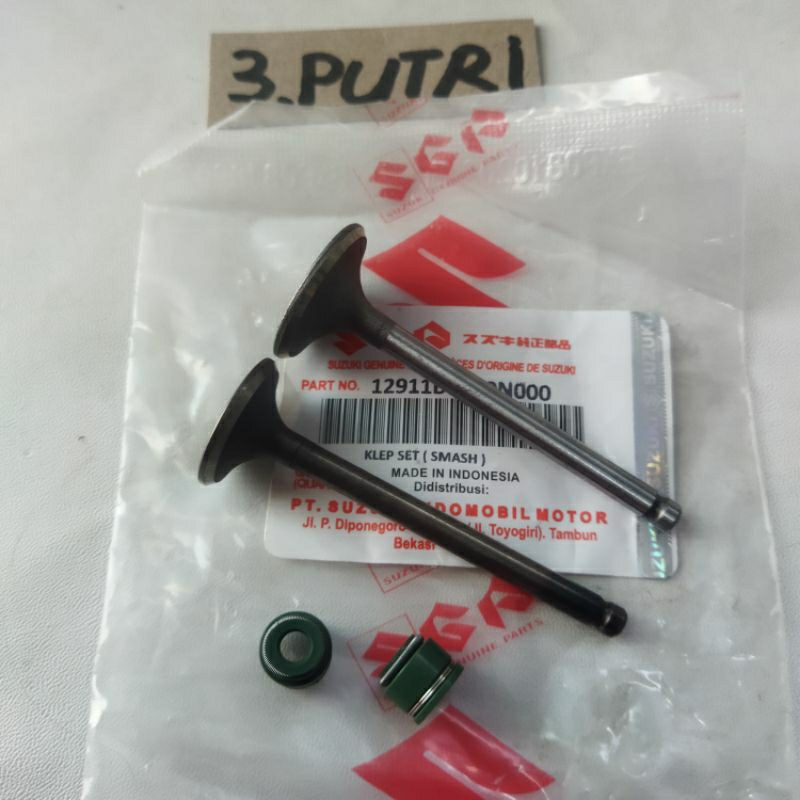 Payng klep + seal klep Smash 110 Smash lama new Shogun 125