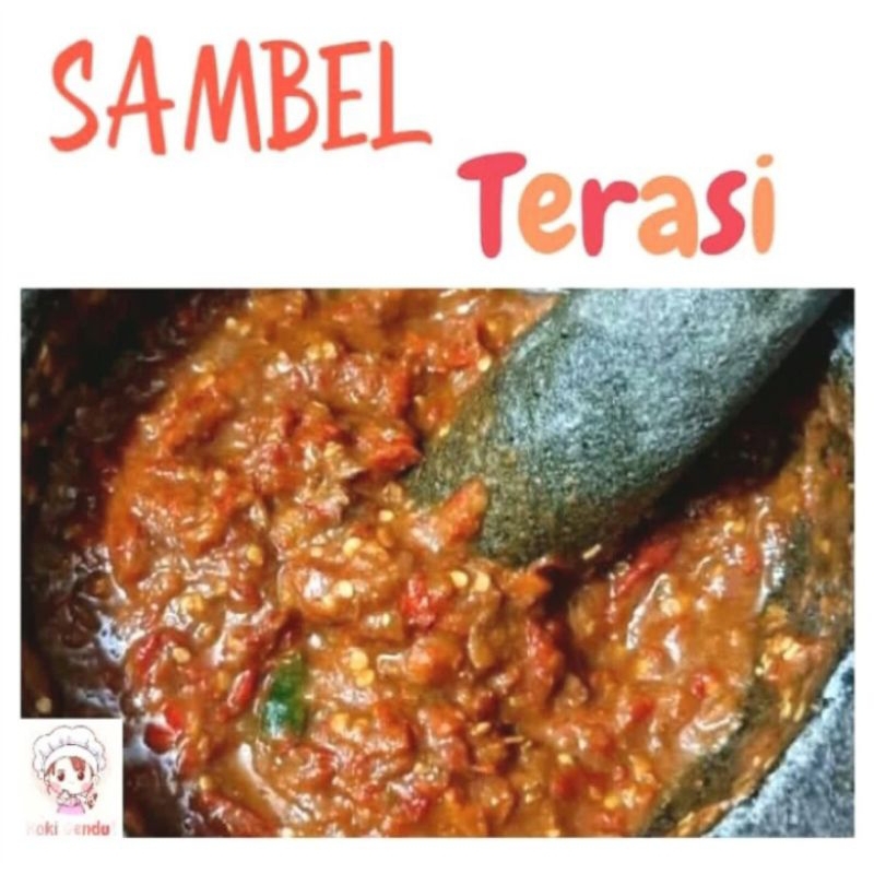 

sambel terasi pedas sambel praktis koki gendut