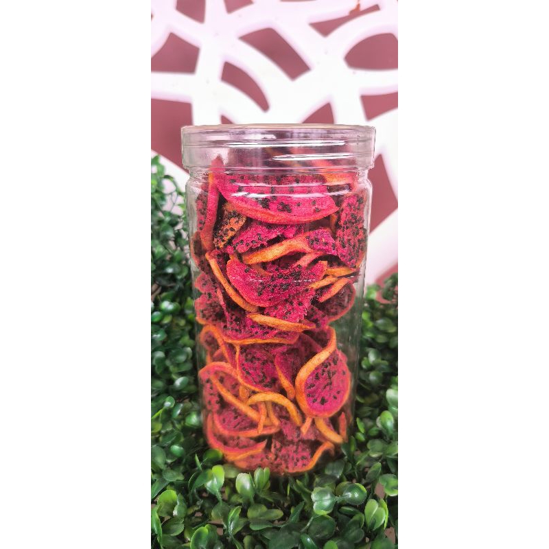 Keripik Naga merah Crispy Toples 1000ml