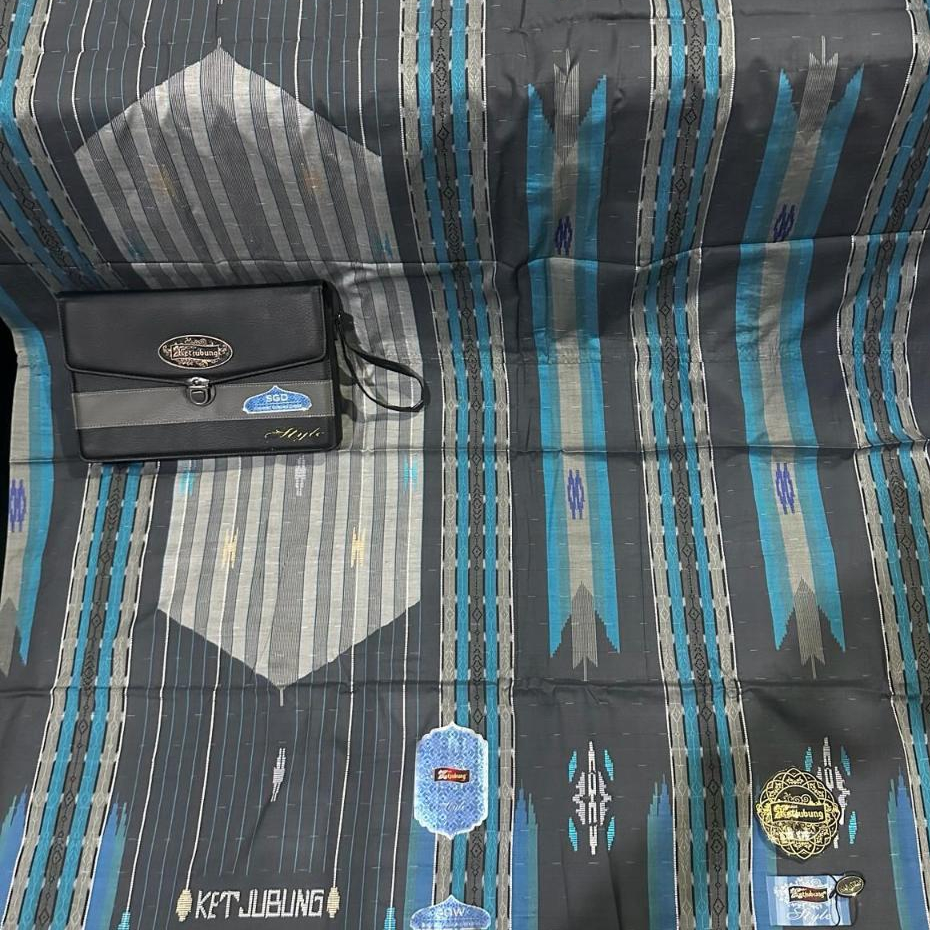 Sarung Ketjubung MESRES SGD SGW MERCERIZED GSI Gold Black Edition Original Ketcubung Sarung MURAH KE