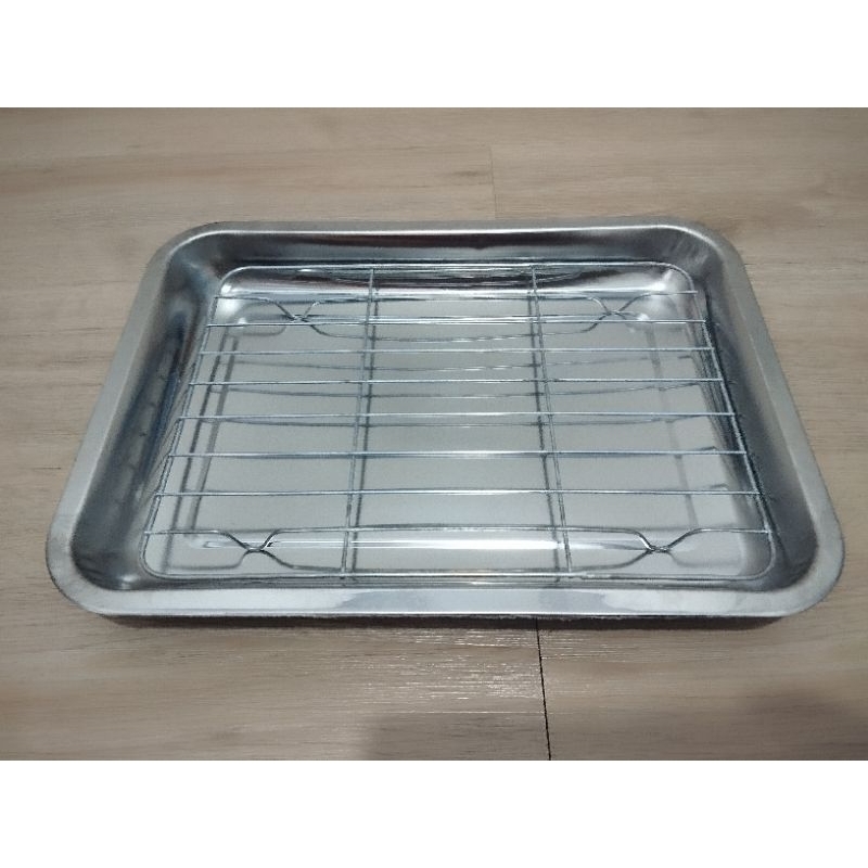 nampan stainless / peniris gorengan / peniris makanan