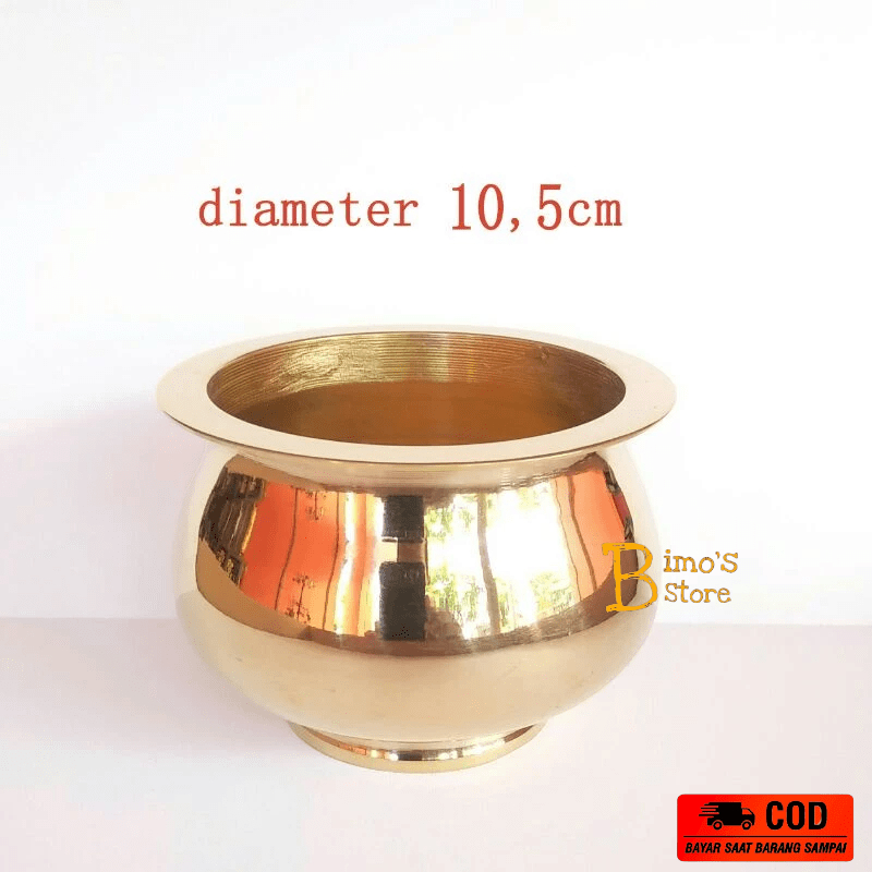 Tempat Dupa Kuningan P3 Hiolo Kuningan Tempat Bakar Dupa Menyan Bokor Kuningan