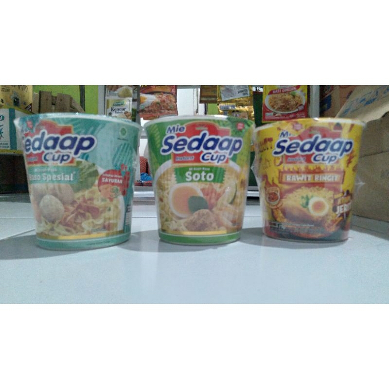 

Sedaap cup kuah