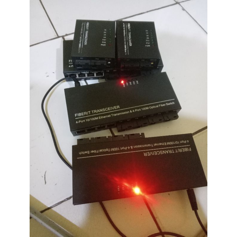 Fiber Trasverter/HTB/converte 4fo 4lan