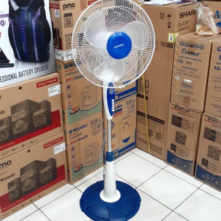 Termurah Kipas Angin Berdiri Aoyama 16 Inch  Stand Fan Aoyama 16 Inch