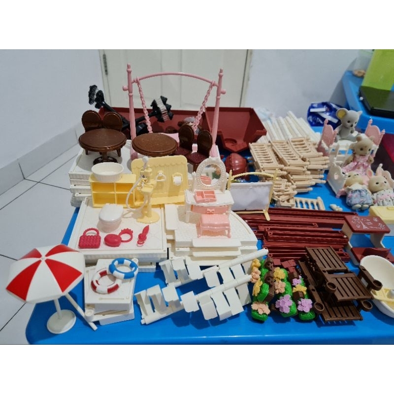 preloved villa deluxe koala diary mainan anak rumah rumahan boneka