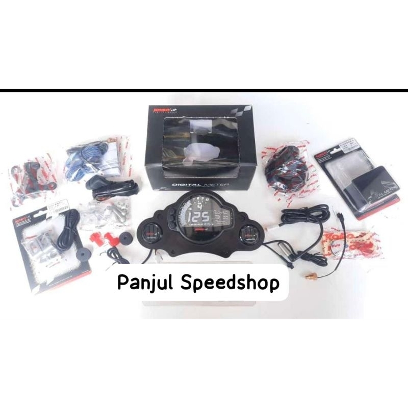 SPIDO SPEEDOMETER DIGITAL KOSO MS01 PNP NINJA RR
