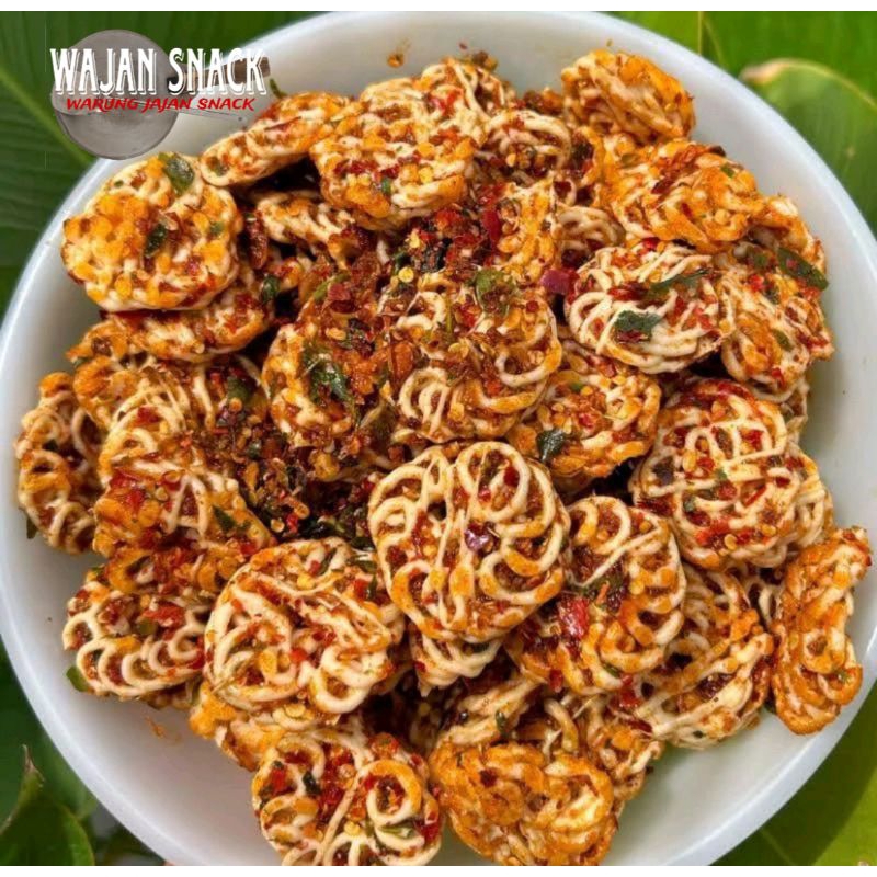 

Kerupuk Sebring Mawar pedas ektra daun jeruk 1kg