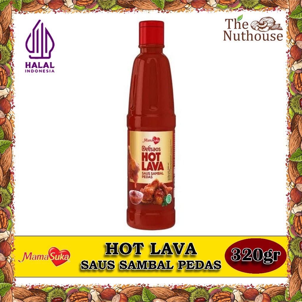 

MamaSuka Delisaos Hot Lava / Saus Sambal Pedas 320gr [HALAL]