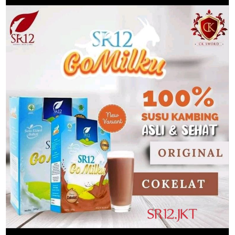 

Susu Kambing Etawa Coklat / Penambah nafsu makan/ susu goMilku SR12